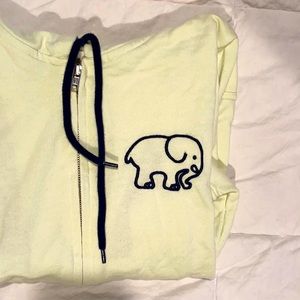 Ivory Ella zip up hoodie